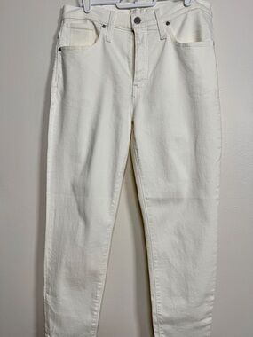 NWT Caslon White Ankle Skinny Jeans Women’s Size 30P Stretch Denim